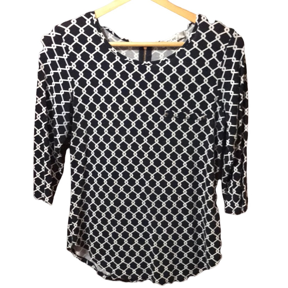 TRENDYLAND Zipper Shirt Size Large